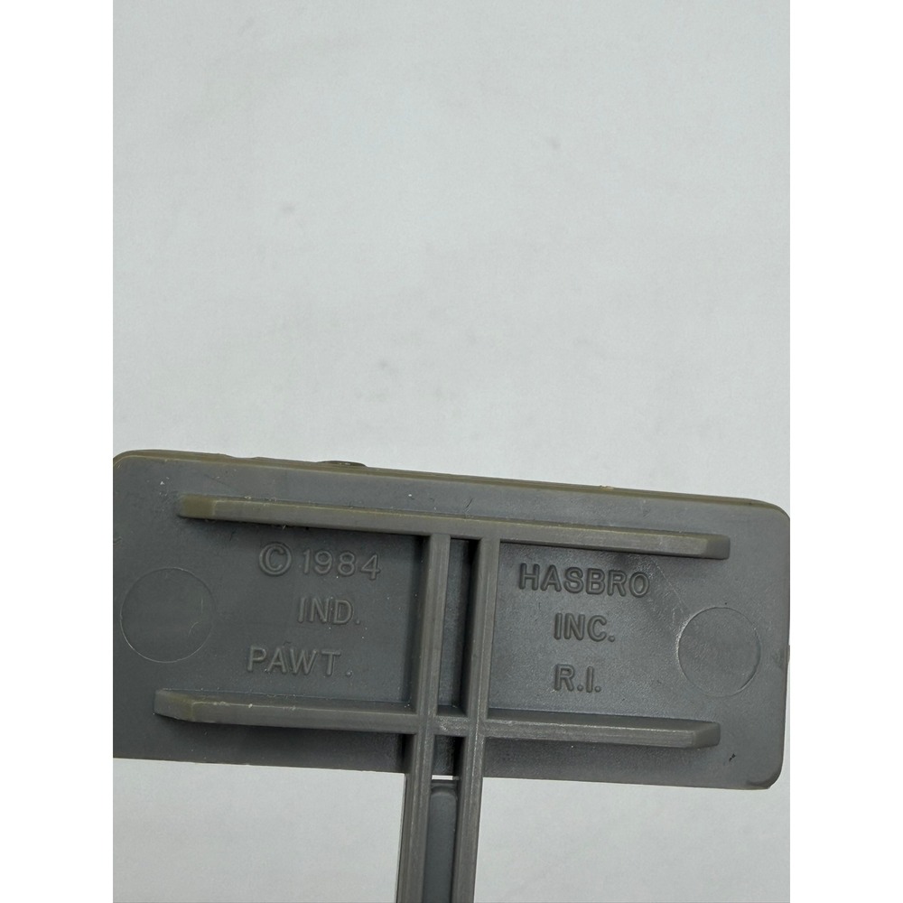 Vintage 1984 Hasbro GI Joe Restricted Area & Ammunition Depot Signs Accessory - Picture 7 of 8